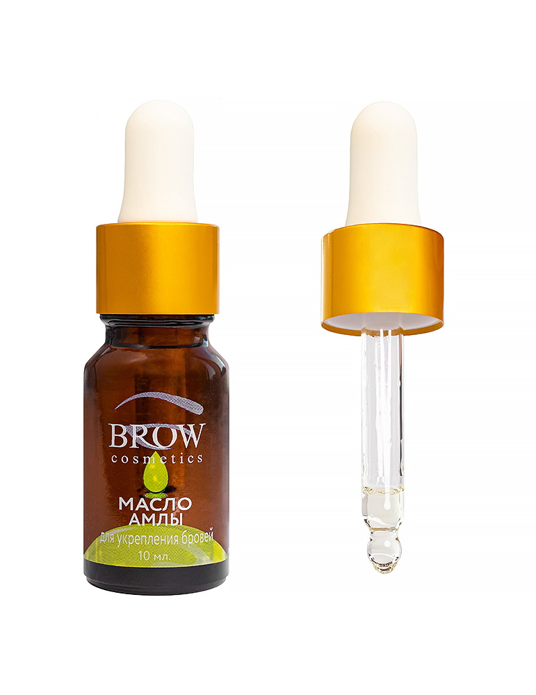 Масло амлы для увлажнения и растушевки бровей 10 мл. 